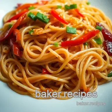 Quick & Tasty Stir Fry Noodles Recipe: A Flavorful Whirlwind! Recipe Card