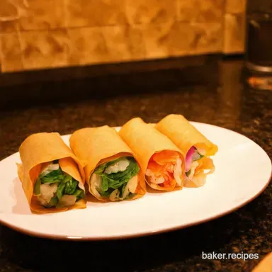 Rainbow Rice Paper Spring Rolls My Familys Fave Recipe Card