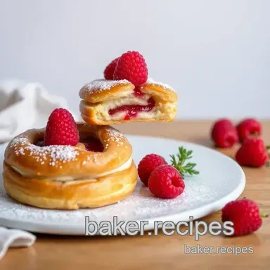 Bake Raspberry Danish with Raspberry Filling Recipe Card