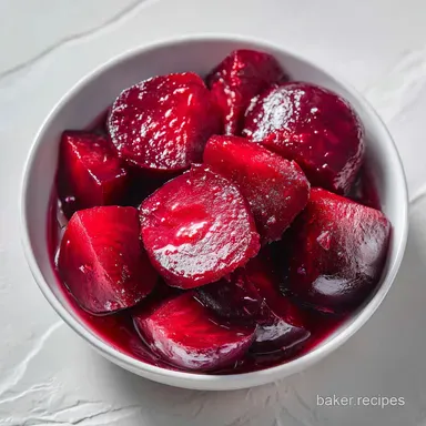 Refrigerator Pickled Beets in 1 Hour Recipe Card