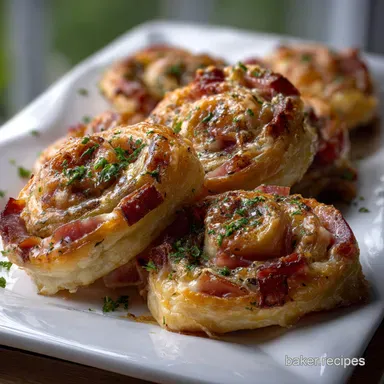 Reuben Puff Pastry Pinwheels: Crowd Pleasing Appetizers Recipe Card