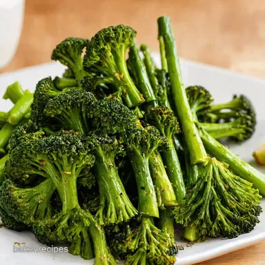 Easy Roasted Broccolini Recipe Lemon Garlic Perfection Recipe Card