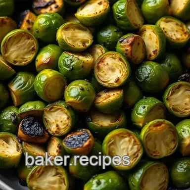 Roasted Brussels Sprouts: Best Vegetable Side Dish Recipes! Recipe Card