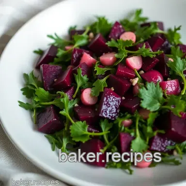 Arugula Salad Recipes: Rocket & Beetroot Bliss! Recipe Card