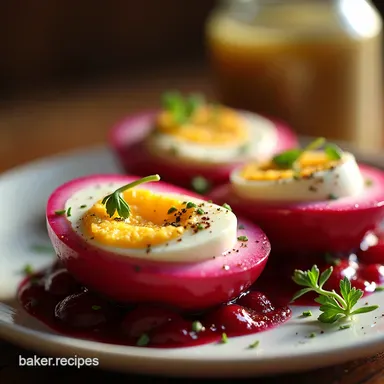 Ruby Jewels My Easy Pickled Eggs and Beets Recipe Recipe Card