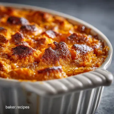 Ruth Chris Sweet Potato Recipe: Ultimate Creamy Casserole Copycat Recipe Card