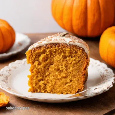 Sallys Spiced Pumpkin Dream Cake Best Pumpkin cake recipe Spiced pumpkin Recipe Card