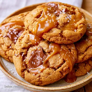 Salted Caramel Cookies in 32 Minutes Recipe Card