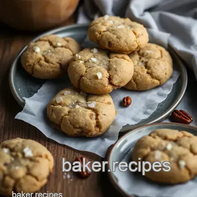 Delicious Salty Caramel Pecan Cookies – Bake in 30 Min! Recipe Card