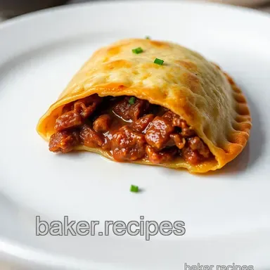 Savory Beef Empanada Recipe: An Argentine Classic! Recipe Card