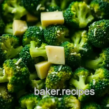 Easy Savory Garlic Butter Frozen Broccoli Recipe for Quick Dinners Recipe Card