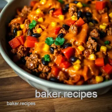 Easy & Flavorful Mexican Casserole Recipes: A Family Favorite for Dinner Recipe Card