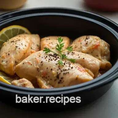 Easy & Flavorful Chicken Breast in a Slow Cooker Recipes: My Herb-Infused Delight Recipe Card