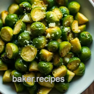 How to Cook Brussels Sprouts: Easy & Delicious Garlic Parmesan Recipe Recipe Card