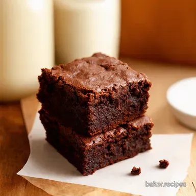 Seriously Easy Fudgy Brownies My GoTo Recipe Recipe Card