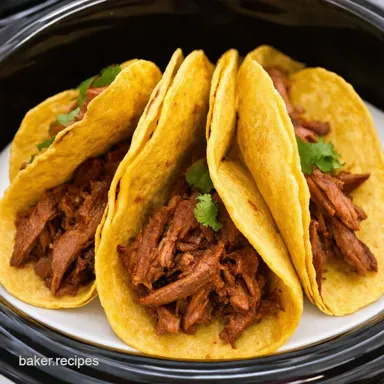 Seriously Good tacos de carnitas Slow Cooker Magic Recipe Card