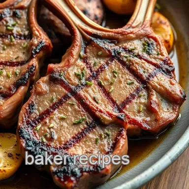 Shear Perfection: 5 Easy Ways to Grill the Best Lamb Chops! Recipe Card