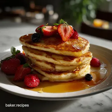 Sheet Pan Pancakes: Velvety Interior Recipe Card