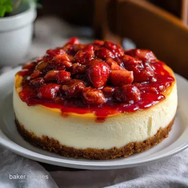 Strawberry Cheesecake Recipe: Silky, Crack-Free Baking Method Recipe Card