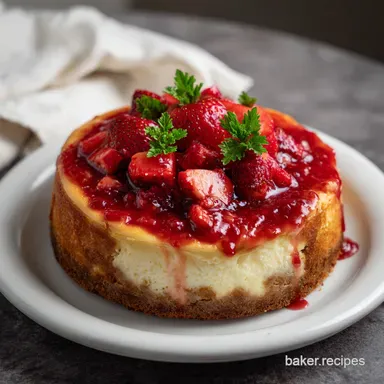 Strawberry Cheesecake Recipe: Silky, Crack-Free Baking Method