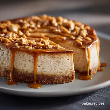 Peanut Butter Cheesecake: Silky Uncracked Recipe Recipe Card