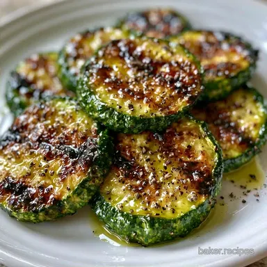 Simple Grilled Zucchini in 12 Minutes