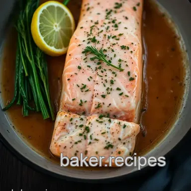 Easy Baked Salmon Recipe: My Family's Lemon & Herb Secret! Recipe Card