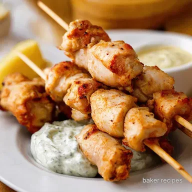 Simply Sensational greek chicken souvlaki recipe Tzatziki Recipe Card