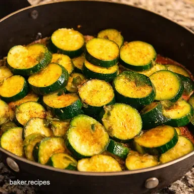 Best Way to Cook Zucchini Saut&eacute;ed to Perfection Recipe Card