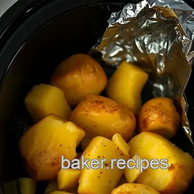 Easy & Fluffy Baked Potatoes in the Crock Pot: A Family Favourite Recipe Recipe Card
