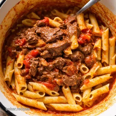 Slow Cooker Beef Ragu My Familys Favourite beef pasta recipes Recipe Card