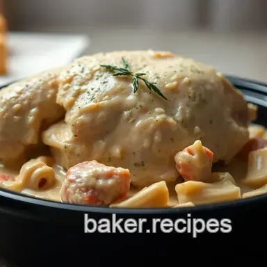 Easy Slow Cooker Chicken Recipe: Creamy & Comforting!