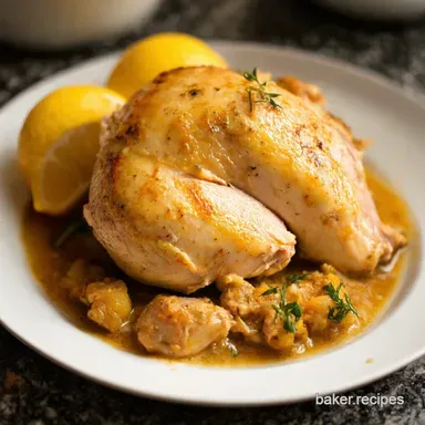 Lazy Sunday My Slow Cooker Lemon Herb Chicken Recipe Recipe Card