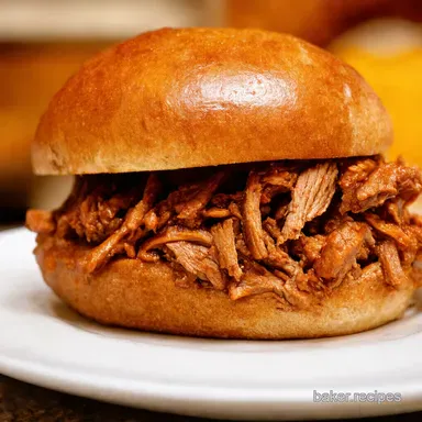 Easy Slow Cooker BBQ Pulled Pork Recipe Proper Bangers Recipe Card