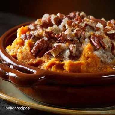 Slow Cooker Sweet Potato Casserole: Hands-Off Ultra-Creamy Recipe Card