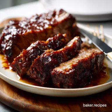 Oven BBQ Beef MeltinYourMouth Chuck Roast Recipe