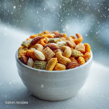 Snow Day Snack Mix Recipe No Bake in 35 Minutes Recipe Card