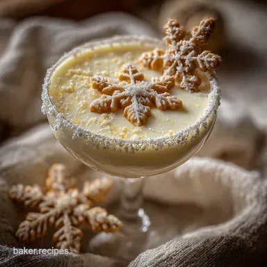 Snowflake Martini Ready in 5 Minutes Recipe Card