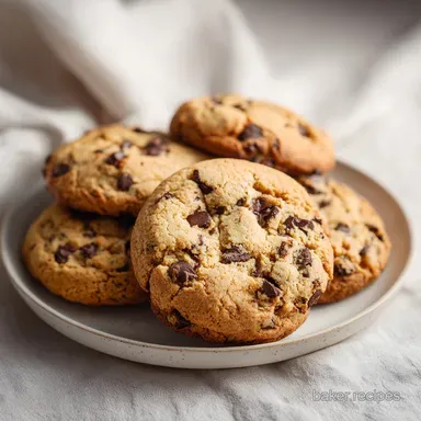 Soft and Chewy Chocolate Chip Cookie Recipe for 24 Cookies