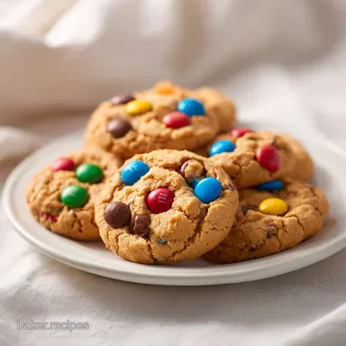 Soft Chewy Monster Cookies in 27 Minutes Recipe Card