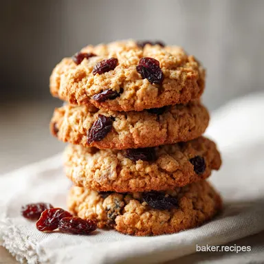 Soft Chewy Oatmeal Raisin Cookies (27m)