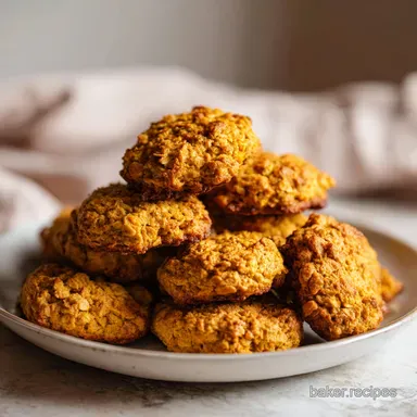 Soft and Chewy Pumpkin Oatmeal Cookies Baked in 27 Minutes