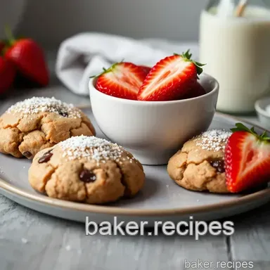 Easy Strawberry Bliss Cookies with Chocolate Drizzle: My Irresistible Summer Treat Recipe Card