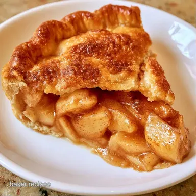 Sourdough Apple Pie with Discard Recipe Card