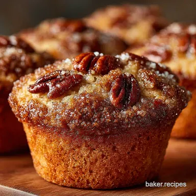 Pecan Pie Muffins Easy Southern Comfort in a Muffin Recipe Card