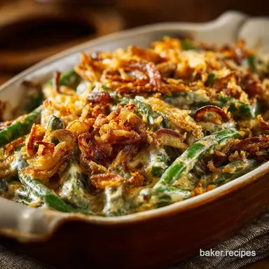 Southern Green Bean Casserole: The Ultimate Creamy, Scratch-Made Recipe Recipe Card