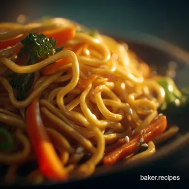 Speedy Chicken Chow Mein: Quick Chinese Recipes at Home! Recipe Card