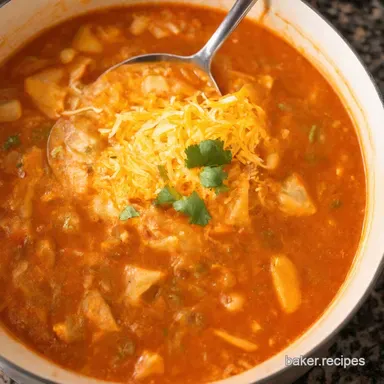 Speedy Enchilada Soup Ready in 40 My GoTo Recipe Card