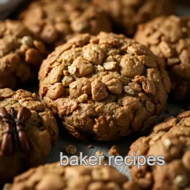 Healthy Cookies Recipes: Spiced Apple & Walnut Oatmeal - Yum! Recipe Card