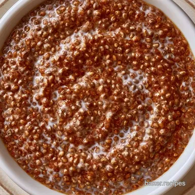 Spiced Chia Seed Breakfast Make-Ahead Recipe Card
